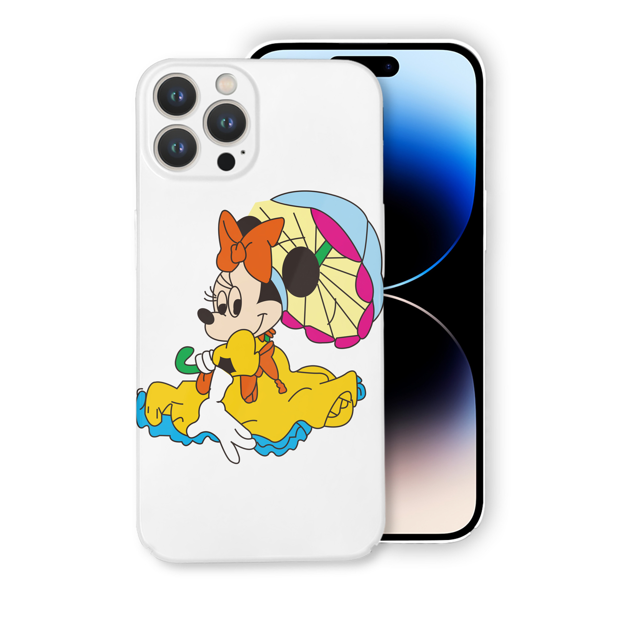 （画像用） ミッキーマウス Mickey Mouse 【iPhone 14シリーズ対応】ハードケース